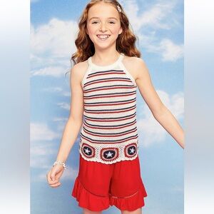 Evsie Crochet Tank Top